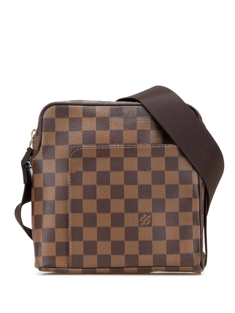 Louis Vuitton Pre-Owned 2006 ダミエ エベヌ オラフ PM ショルダーバッグ - ブラウン Louis Vuitton Pre-Owned 2006 ダミエ エベヌ オラフ PM ショルダーバッグ - ブラウン