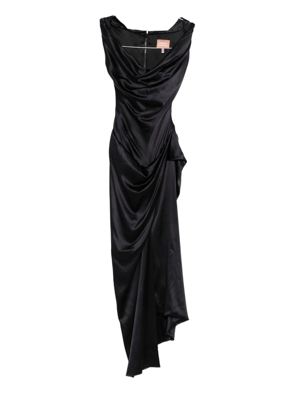 2016s draped-detail midi dress