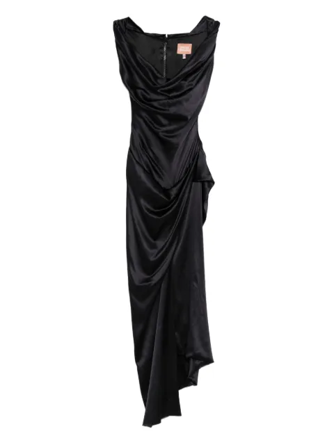Vivienne Westwood Pre-Owned robe mi-longue à détail drapé (années 2016)