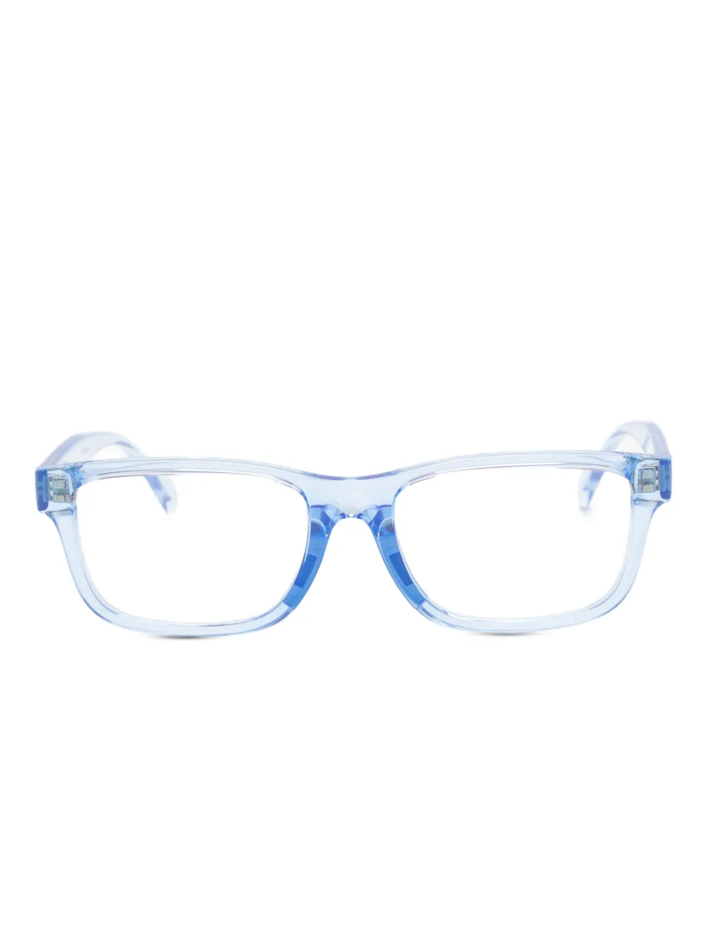 Versace Kids Bril met rechthoekig montuur Zwart