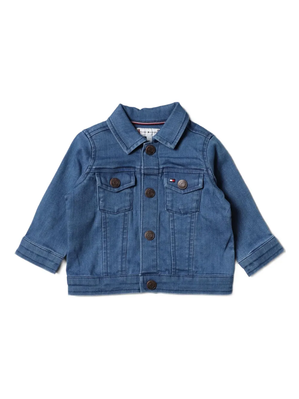 Tommy Hilfiger Junior buttoned pocket-detailed jacket | Blue | Image 1