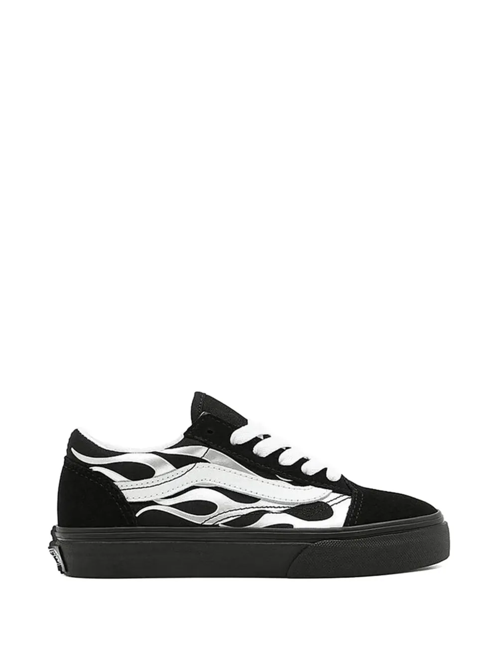 Vans Kids flame-motif sneakers - Nero
