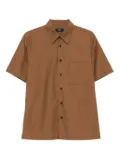 Theory short-sleeve shirt - Brown