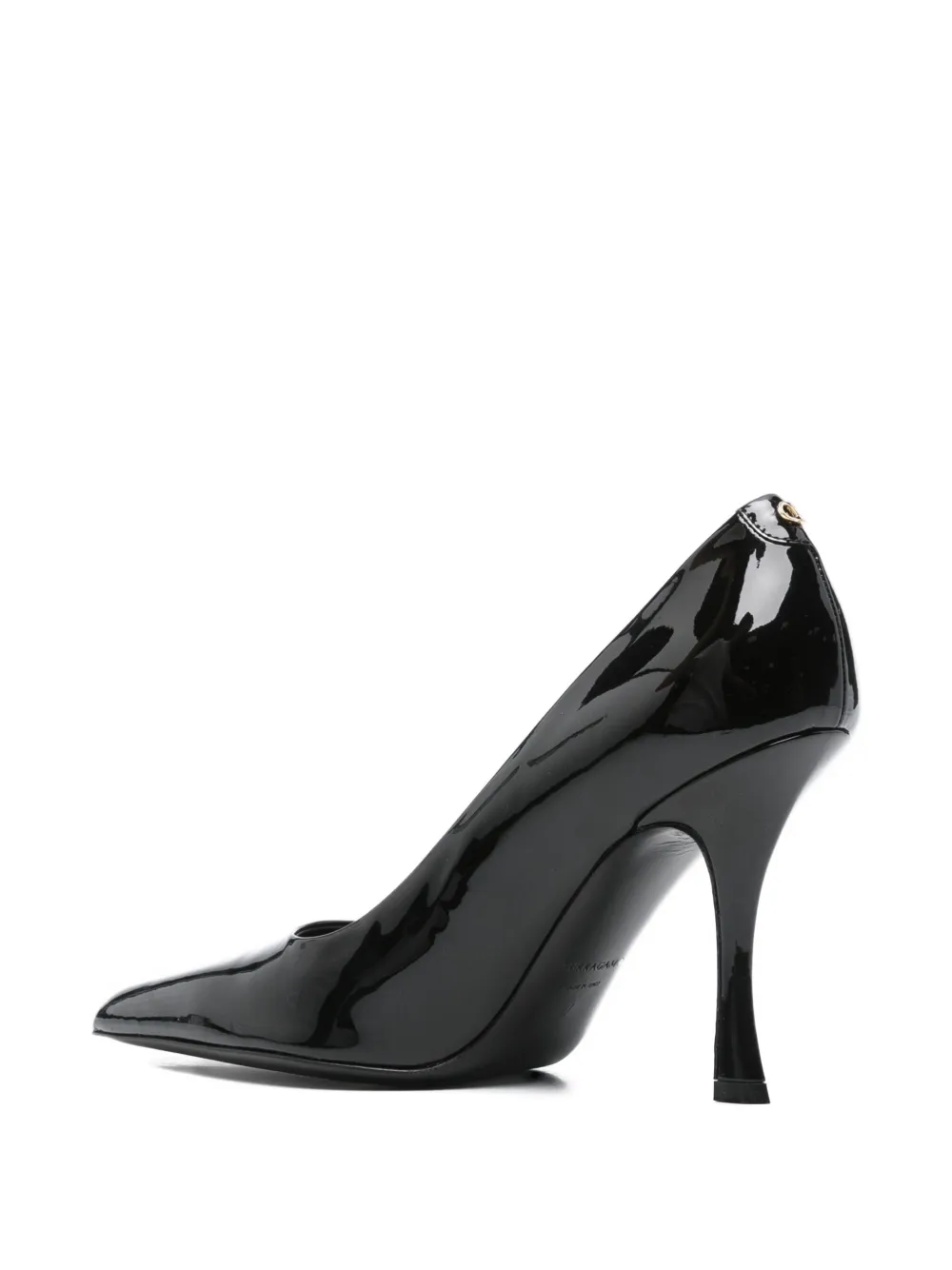 Ferragamo 100mm pointed-toe pumps Black
