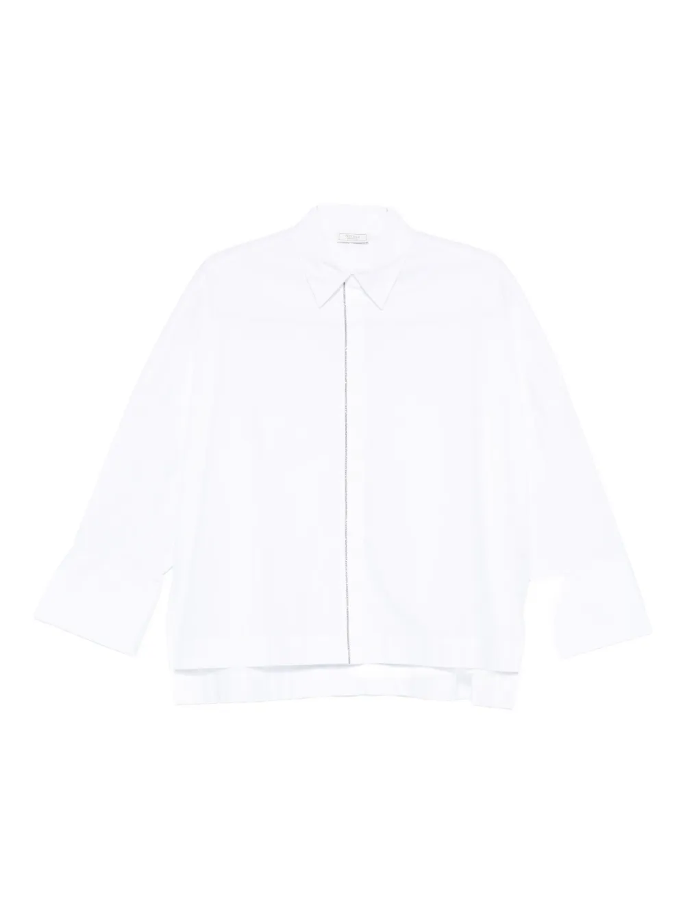 Peserico collared shirt Wit