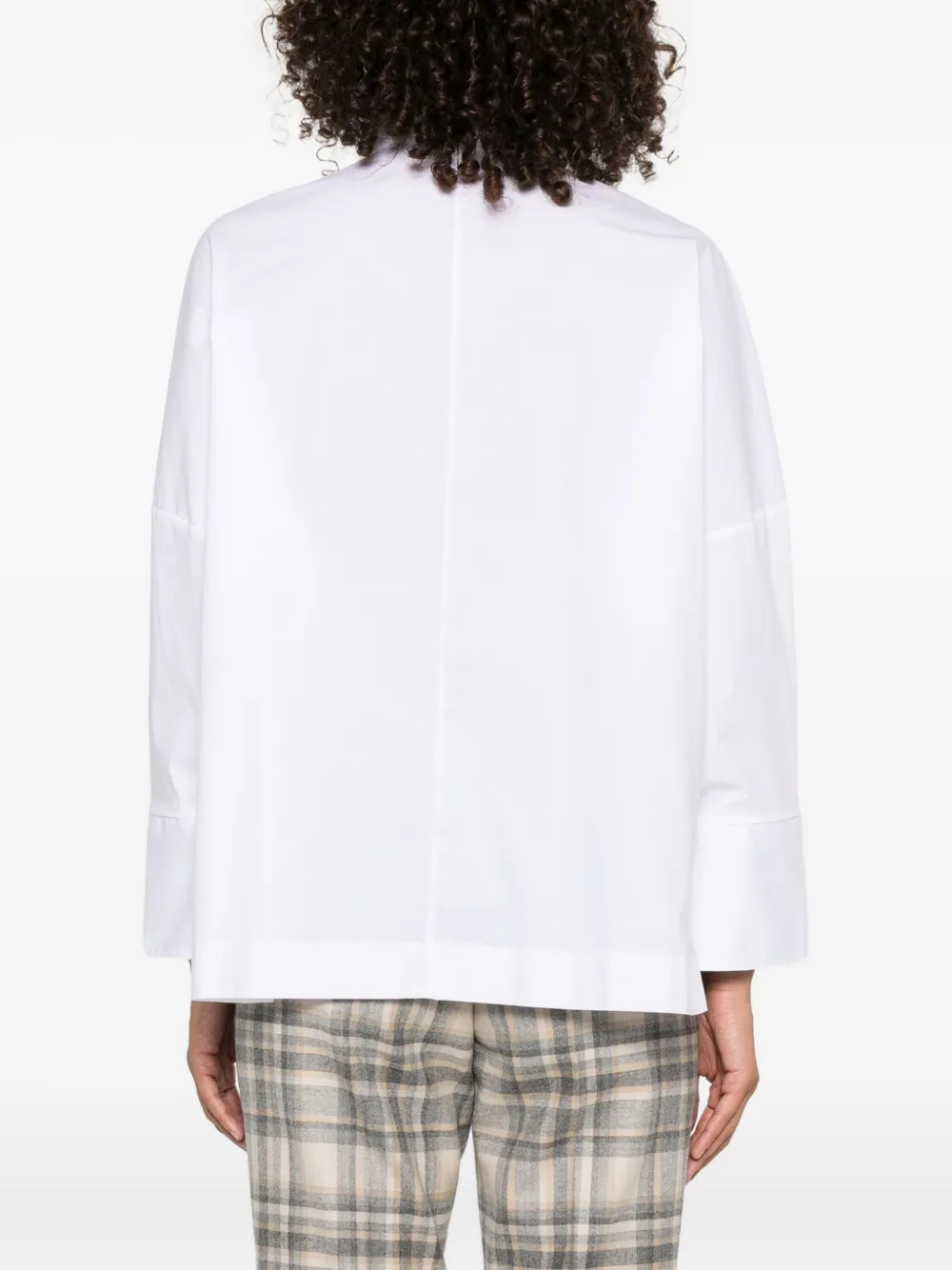 Peserico collared shirt Wit