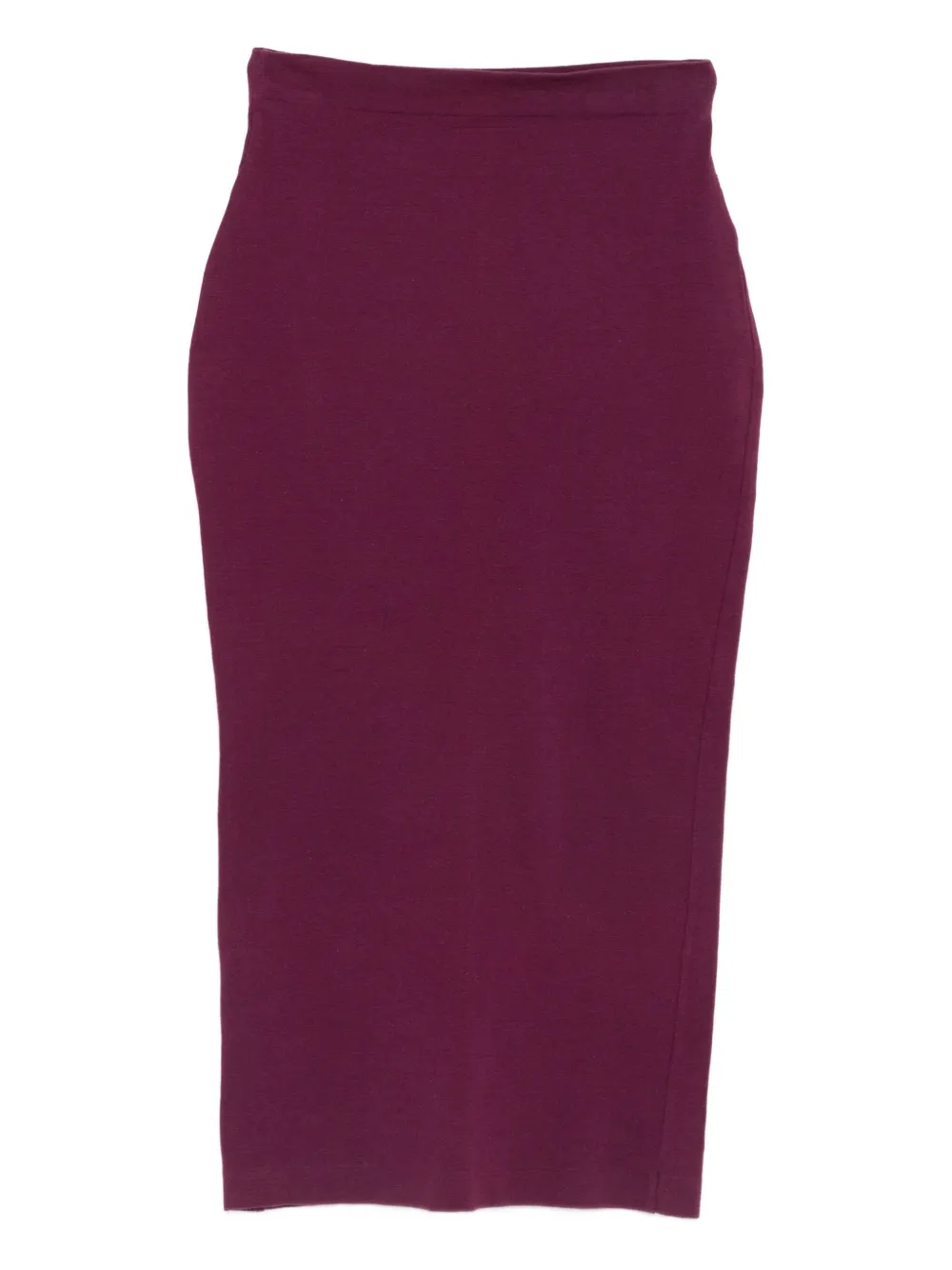 Pre-owned Dolce & Gabbana 1990s Stretch-cotton Skirt In Purple