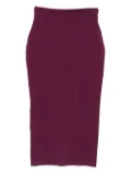 Dolce & Gabbana Pre-Owned 1990s stretch-cotton skirt - Purple