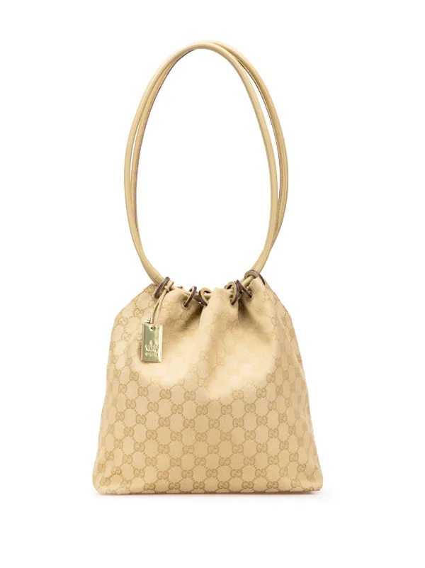 Gucci Pre-Owned 2000-2015 GGキャンバス ショルダーバッグ | ブラウン