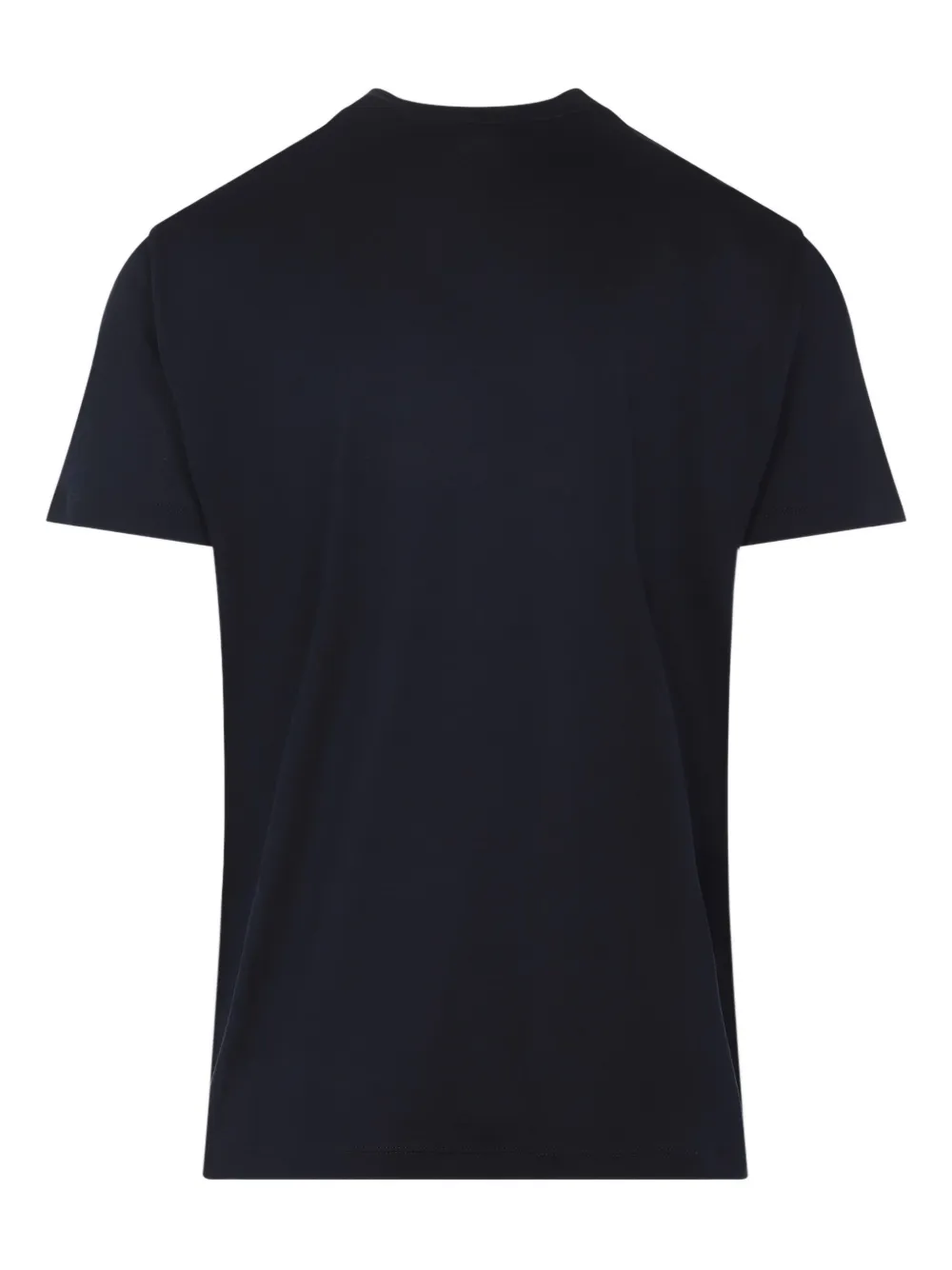 Giorgio Armani crew-neck short-sleeve T-shirt Blauw