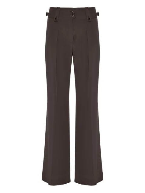 TOM FORD button-detail silk trousers