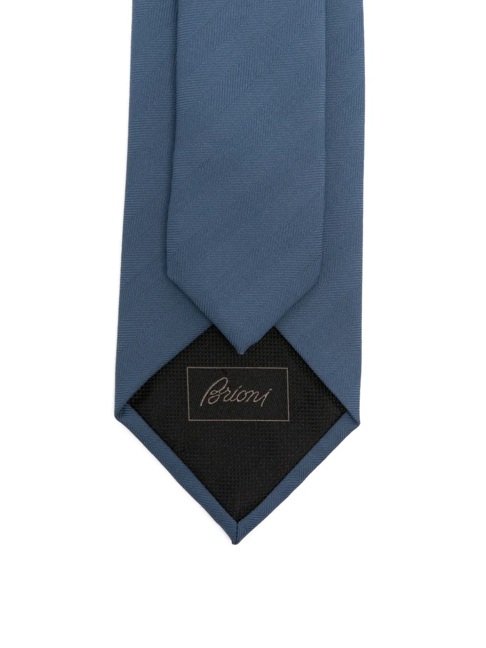 Brioni Zijden stropdas Blauw
