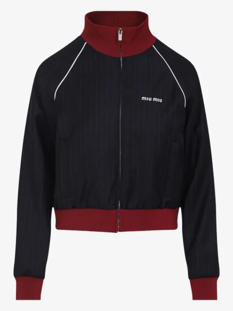Miu Miu Jacke mit Nadelstreifen