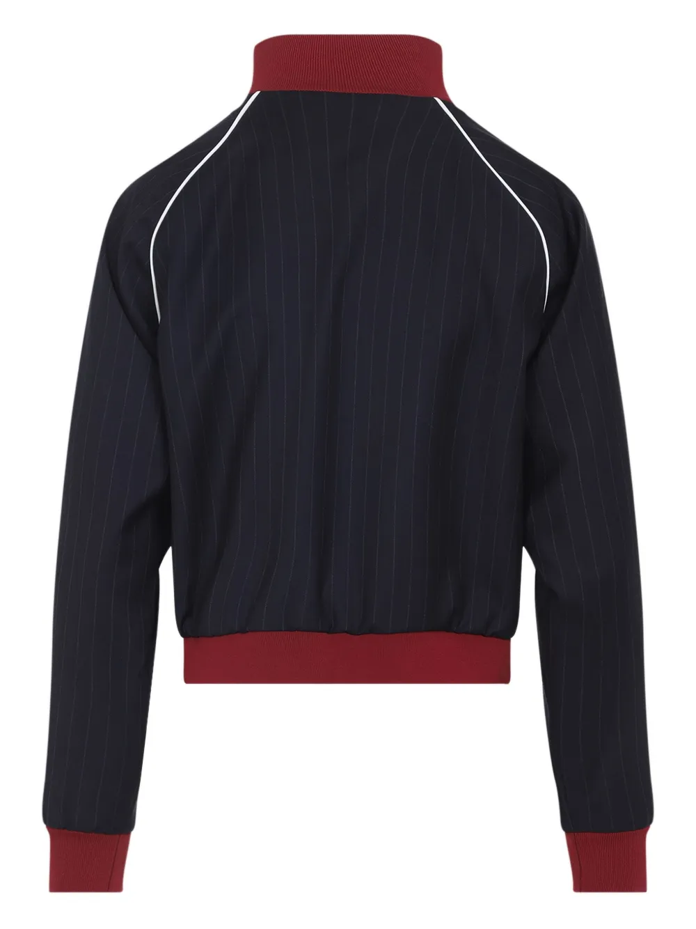 Miu Colbert met krijtstreep Blauw