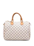Louis Vuitton Pre-Owned 2010 Damier Azur Speedy 30 boston bag - White