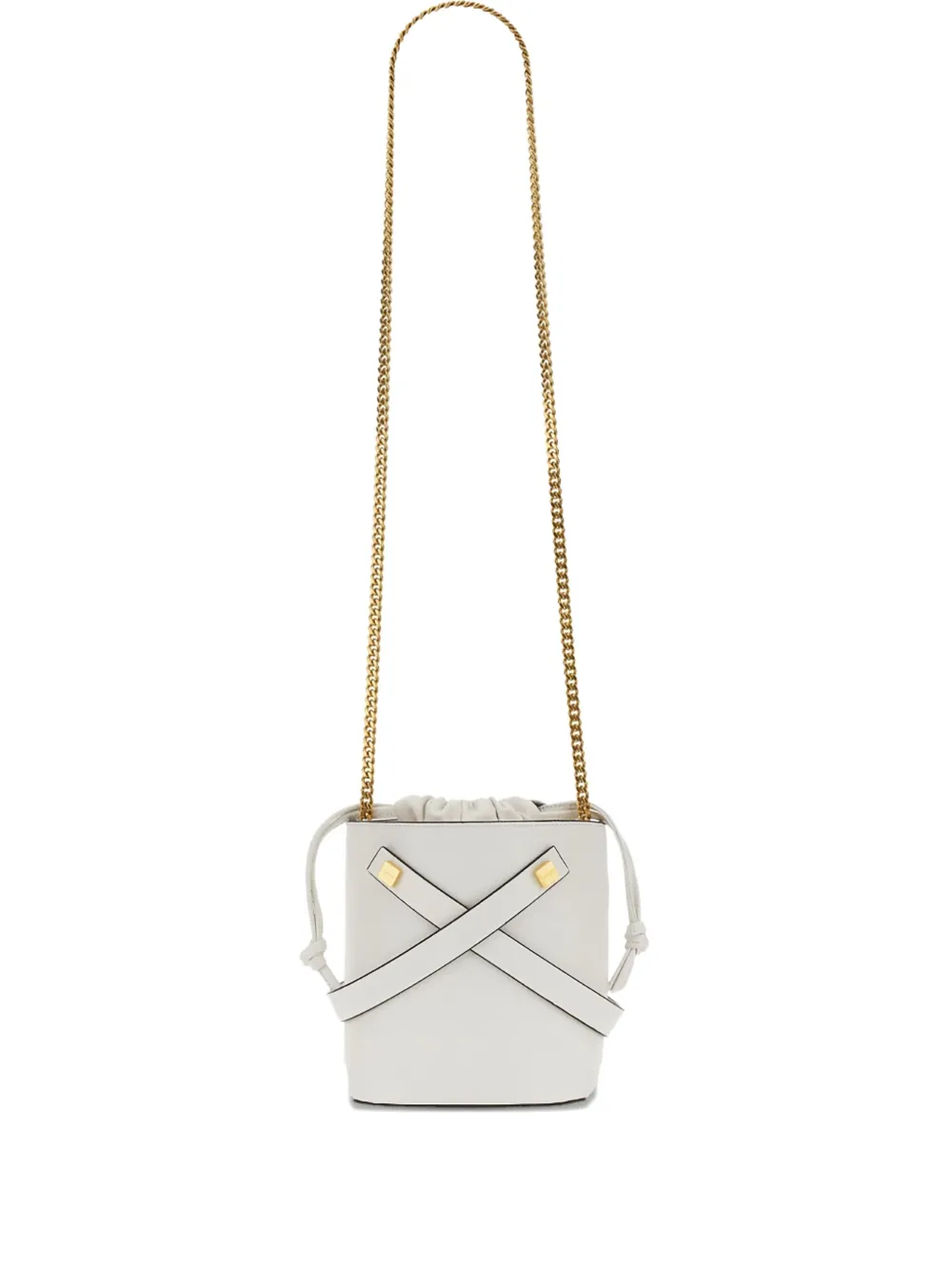 Visone Jane 15 Shoulder Bag In White
