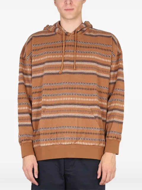 Universal Works striped hoodie