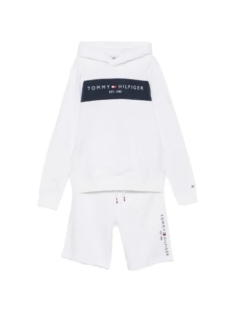 Tommy Hilfiger Junior set de pantalones cortos y sudadera con capucha