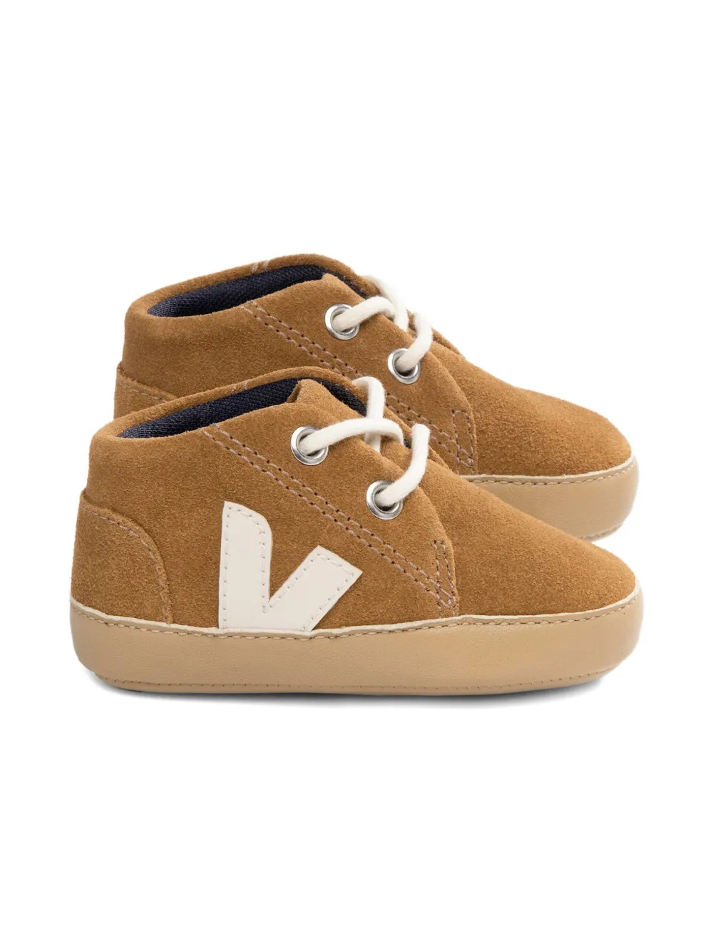 VEJA suede sneakers - Bruin