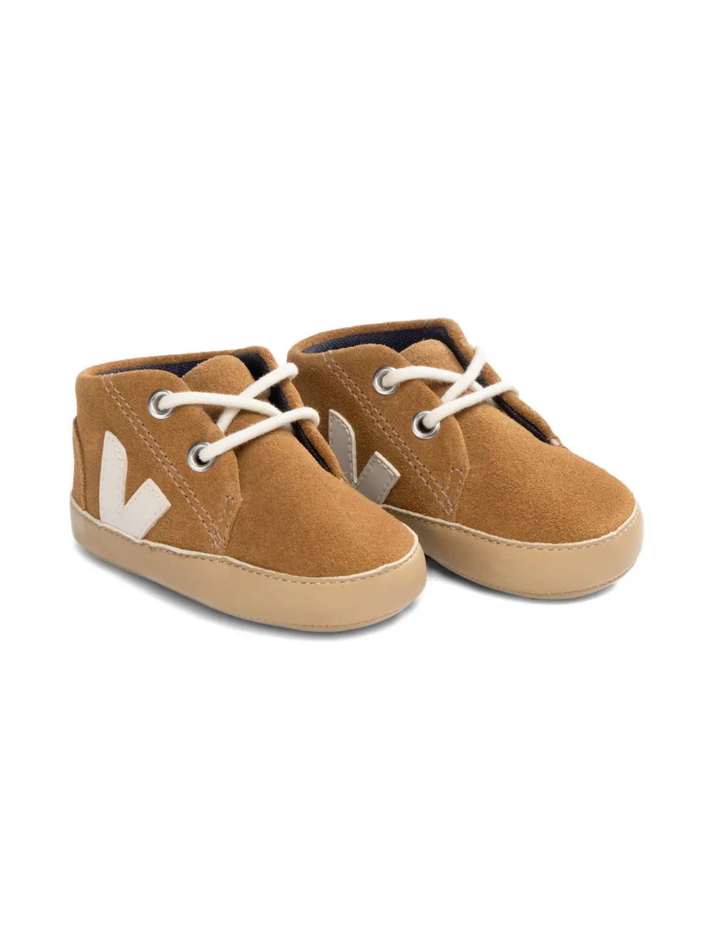 VEJA baskets en daim | marron | Image 1