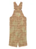 R13 Jumbo plaid cotton jumpsuits - Neutrals