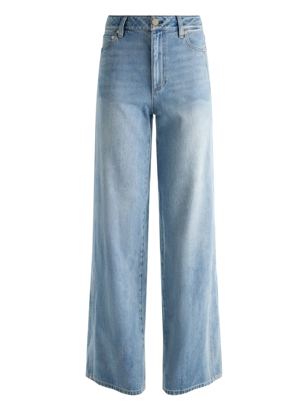 alice + olivia wide-leg jeans - ブルー alice + olivia wide-leg jeans - ブルー