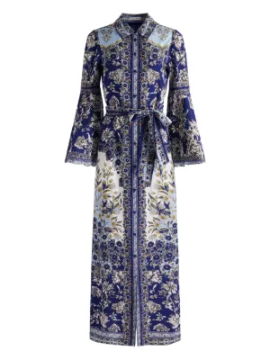 新品alice+olivia シルクシフォン アートフローラル ワンピースドレス 新品alice+olivia シルクシフォン アートフローラル ワンピース