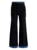 alice + olivia Narin cropped trousers - Black