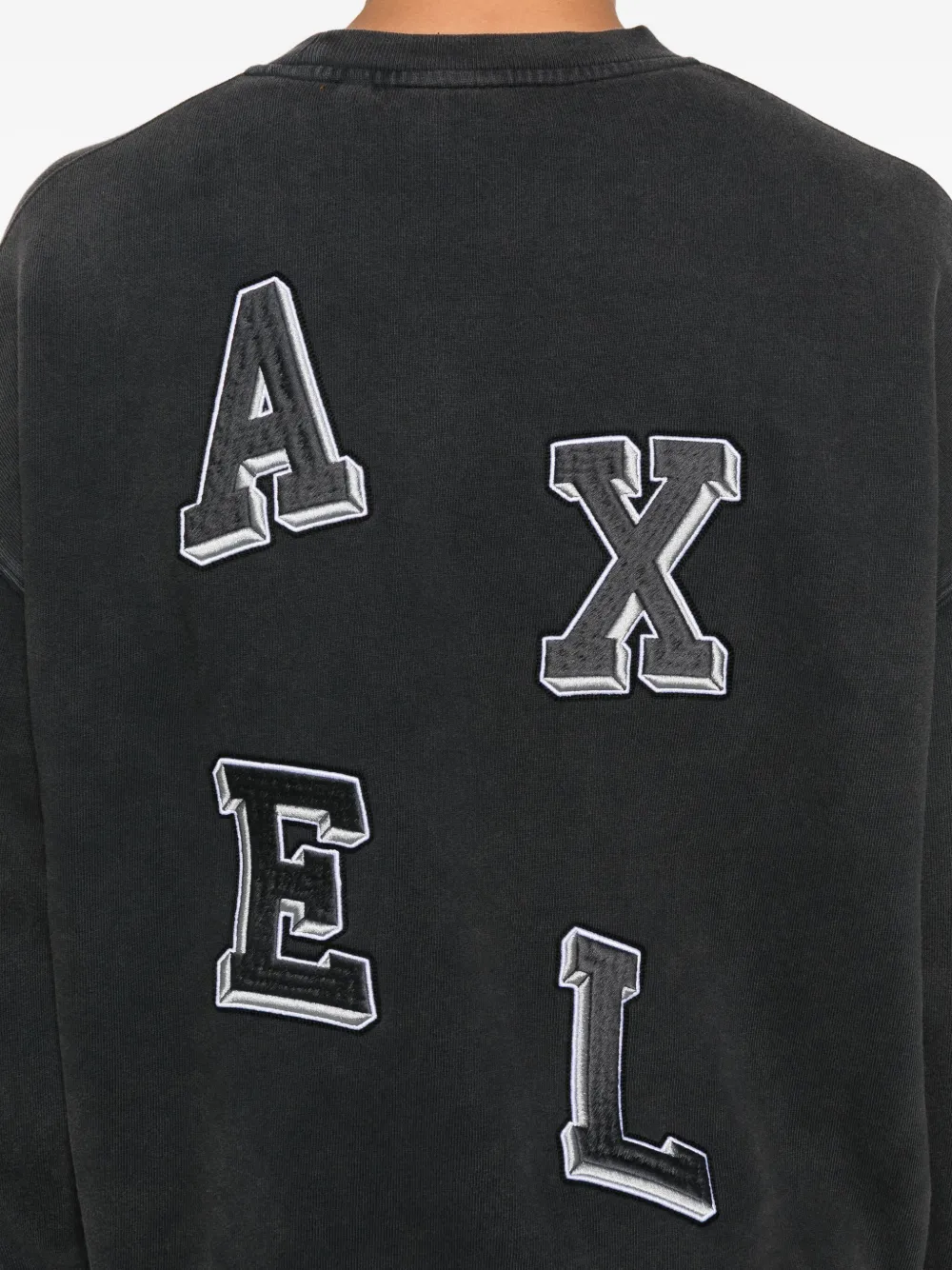 Axel Arigato Typo Light sweater Zwart