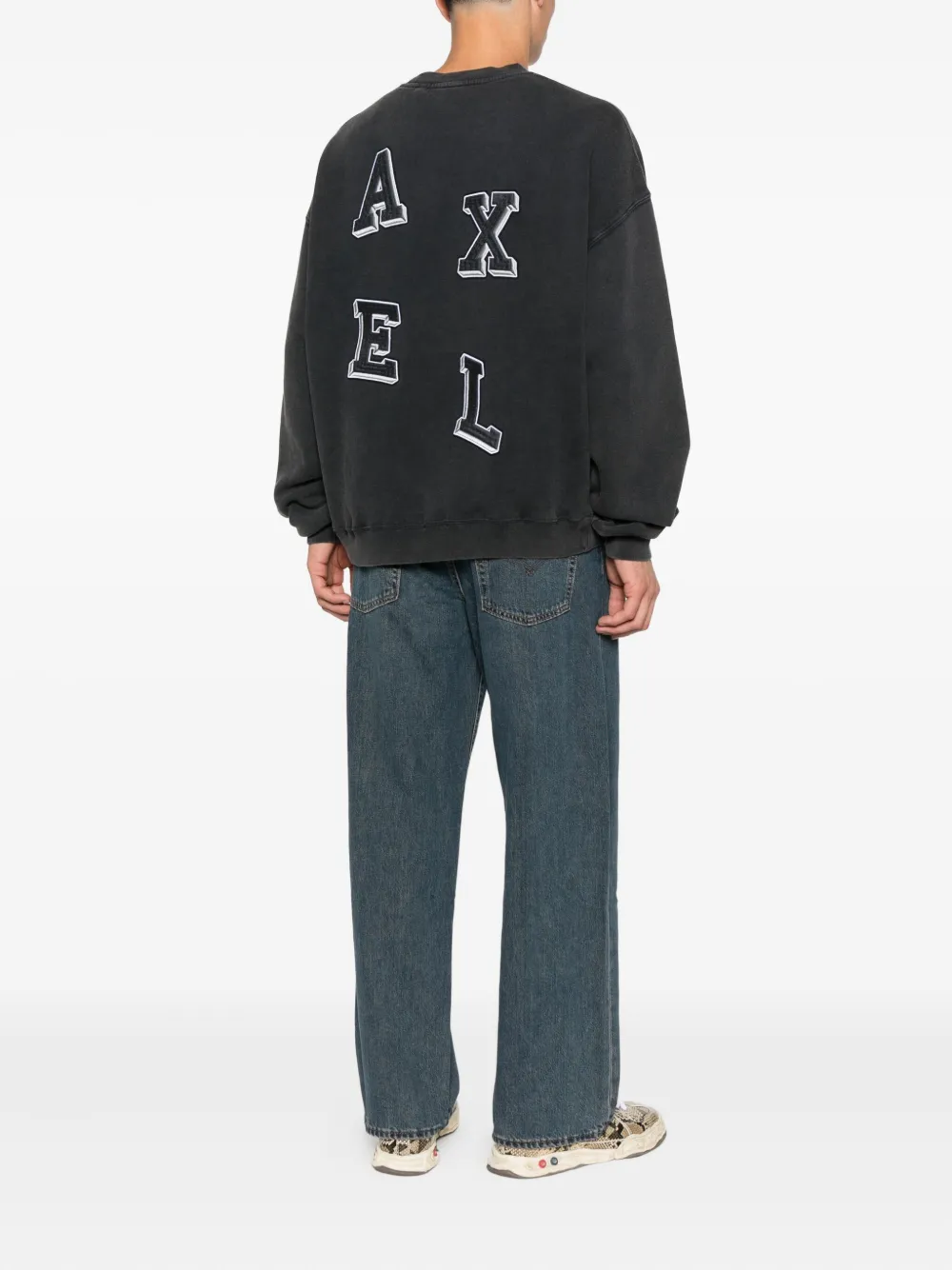 Axel Arigato Typo Light sweater Zwart