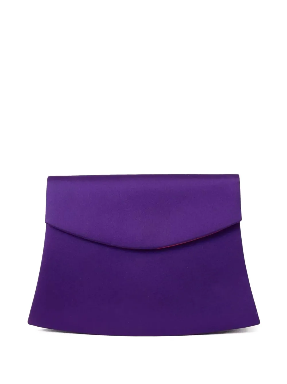 1980s silk clutch bag