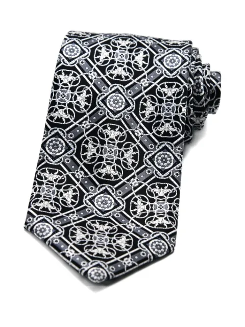 Stefano Ricci patterned silk tie