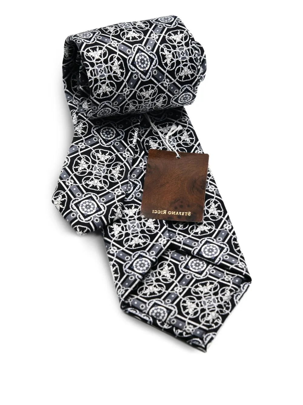 Stefano Ricci patterned silk tie | Image 2