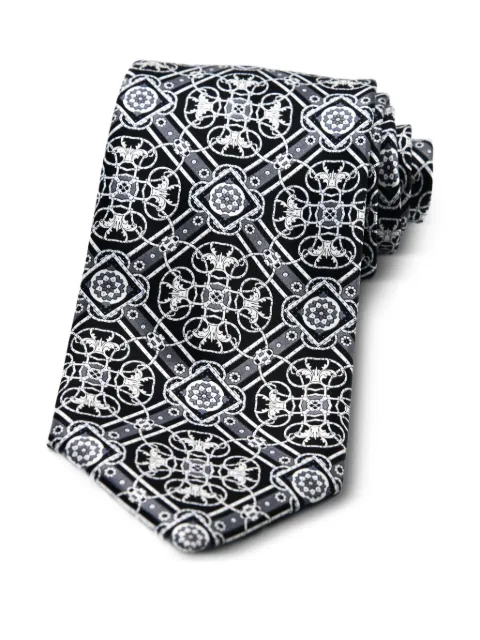 Stefano Ricci patterned silk tie