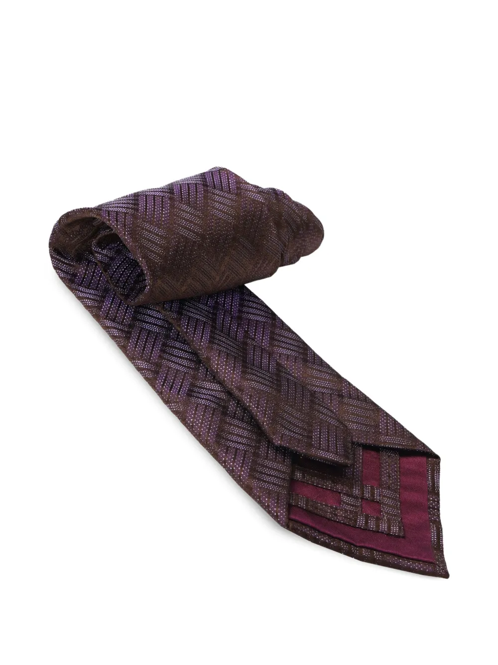 Zilli basketweave silk tie | Image 2