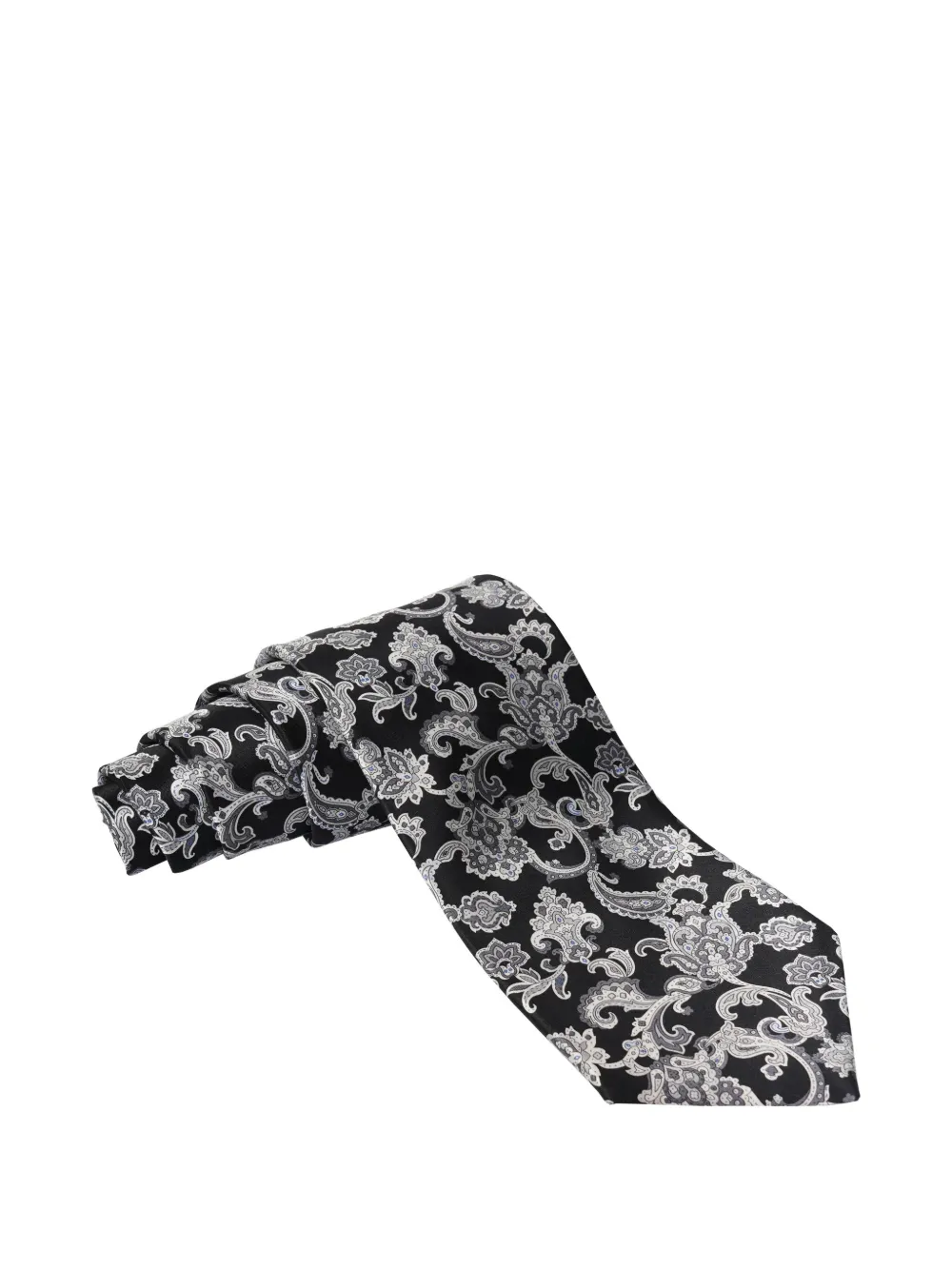 Stefano Ricci paisley tie - Grau