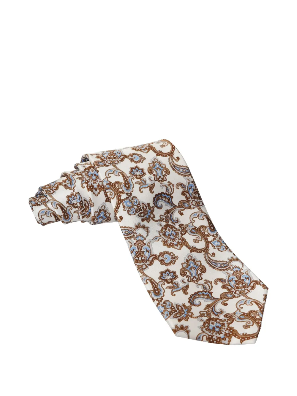 paisley silk tie