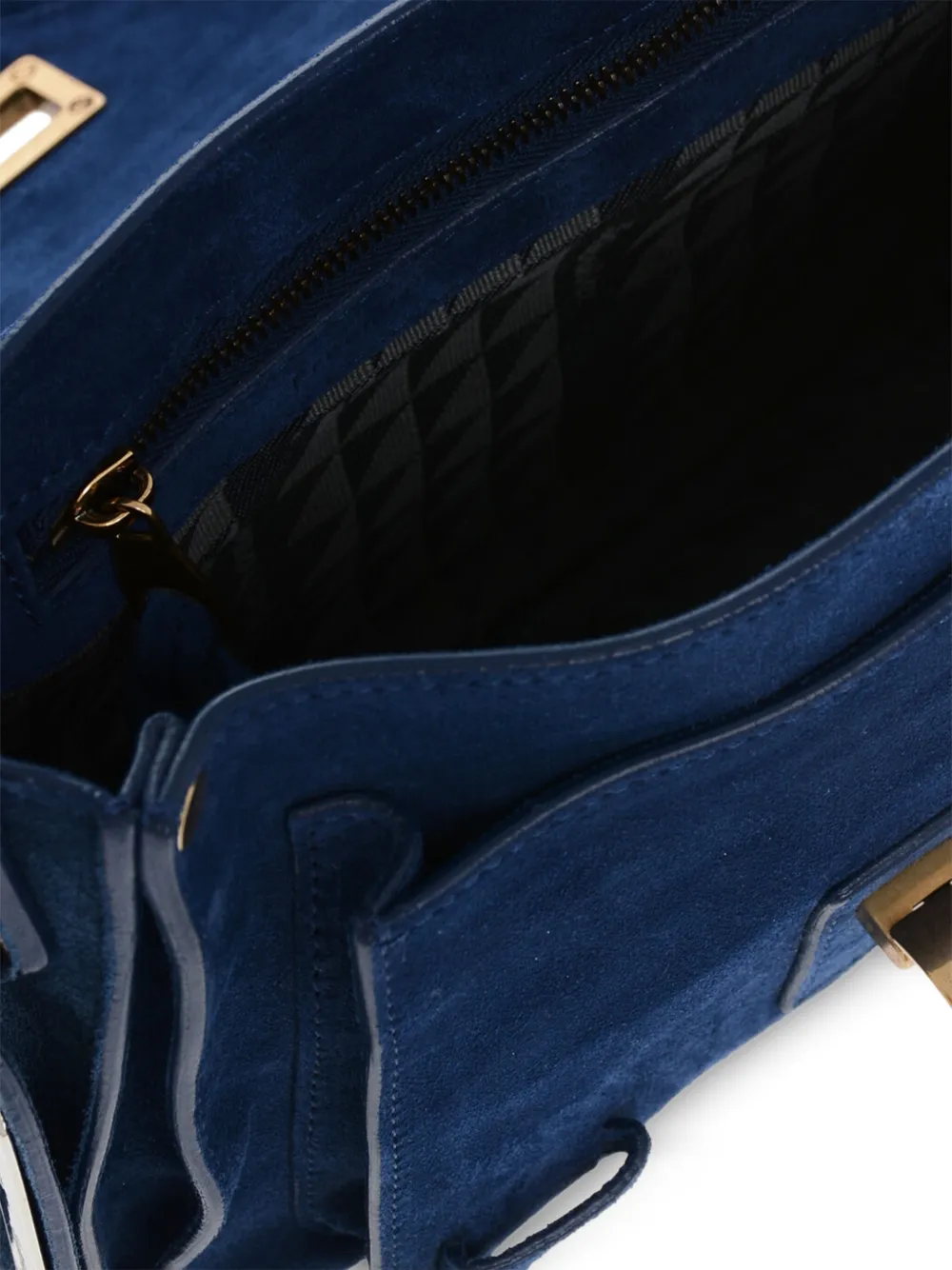 Proenza Schouler Crossbodytas met franje Blauw