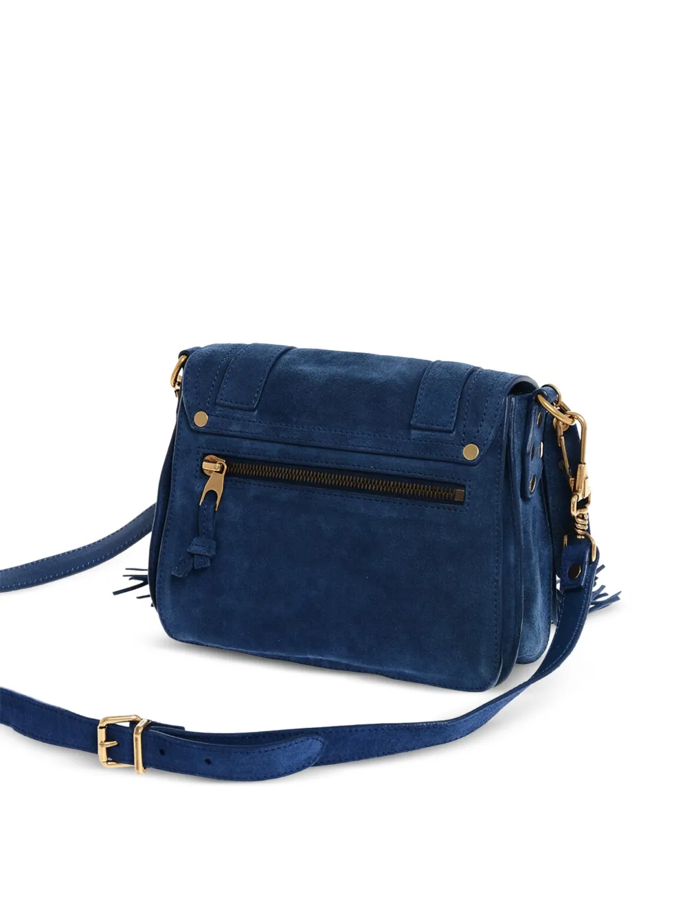Proenza Schouler Crossbodytas met franje Blauw