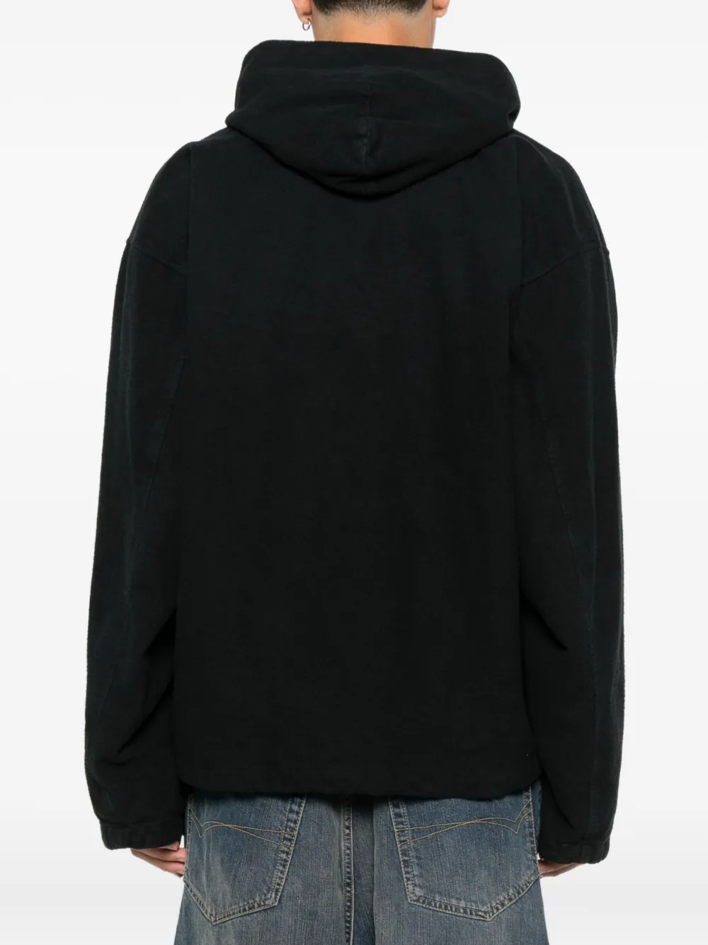 Balenciaga Jack met capuchon Zwart