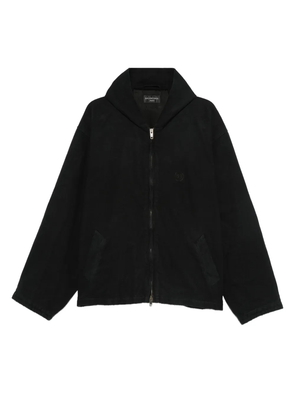Balenciaga Jack met capuchon Zwart
