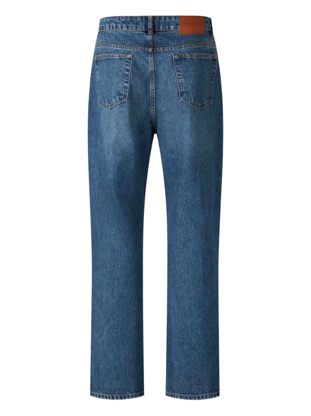 Officine Generale Jeans met vijf zakken Blauw