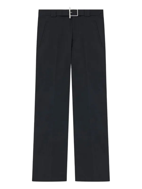 Alexander McQueen Buckle-fastening Trousers in Black