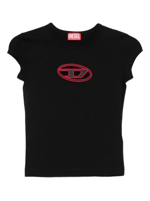 Diesel Kurzärmeliges Oberteil mit Logo
