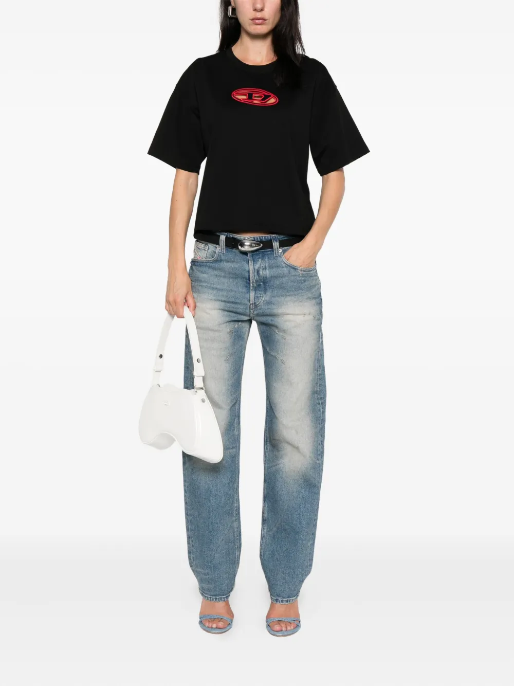 Diesel logo crew-neck top | T-shirts & Jerseys | Image 2