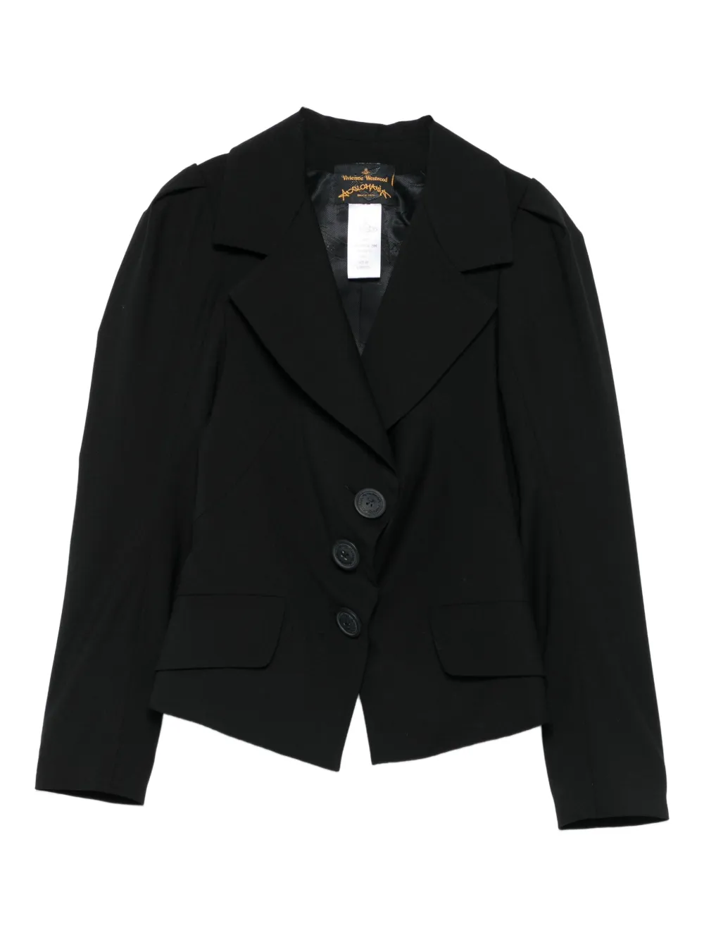 2016 puff-sleeve wool jacket