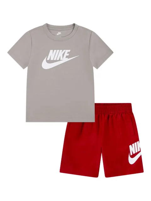 Nike Kids logo-print shorts