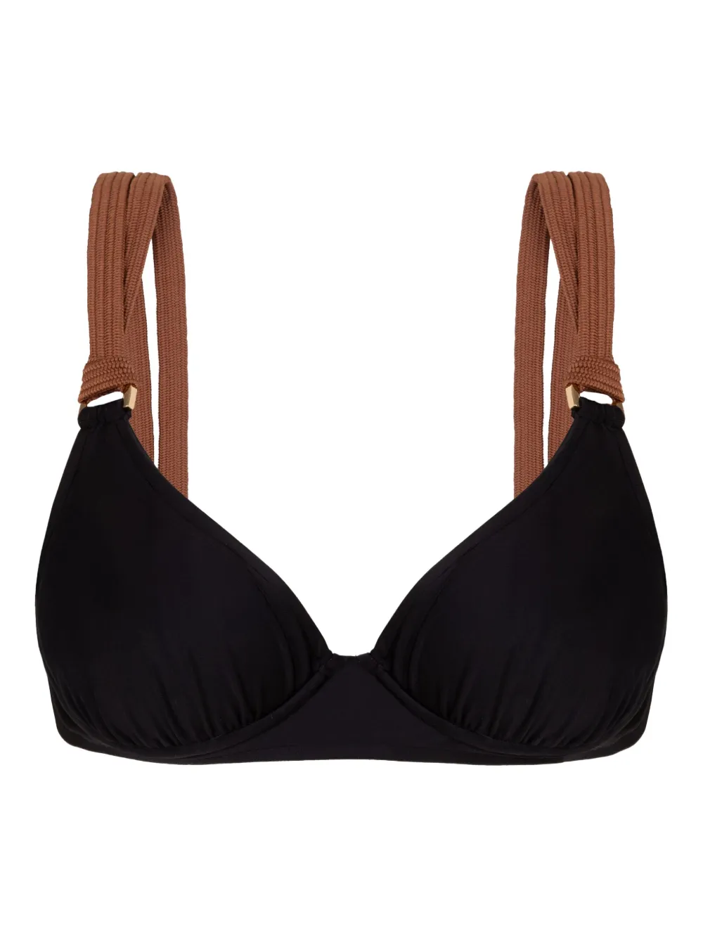 Lenny Niemeyer Gigi braided-strap bikini - ブラック Lenny Niemeyer Gigi braided-strap bikini - ブラック