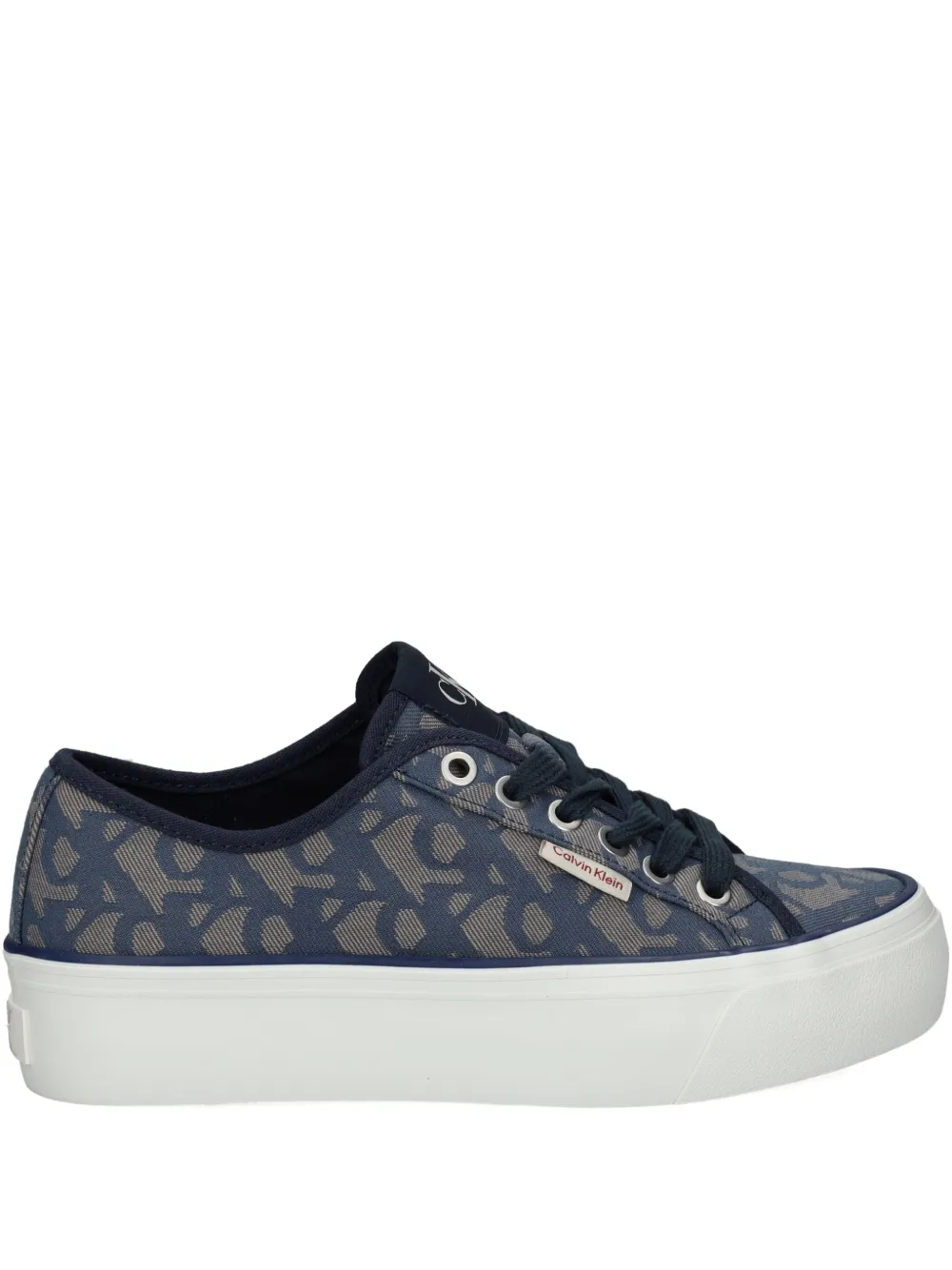 Calvin Klein Jeans monogram sneakers Blue