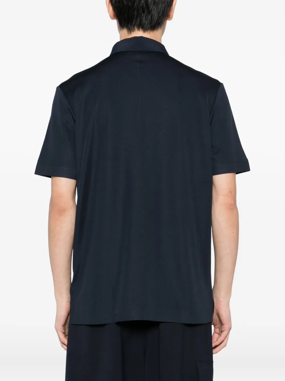 BOSS Poloshirt met logopatch Blauw